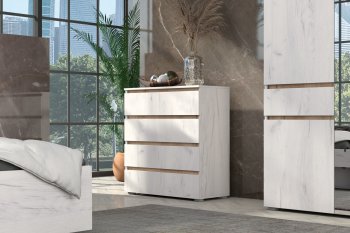 Комод Лиана золотой (Зарон) в Урае - uraj.mebel-e96.ru | фото