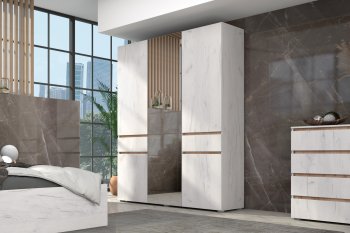 Шкаф 1600 мм Лиана золотой (Зарон) в Урае - uraj.mebel-e96.ru