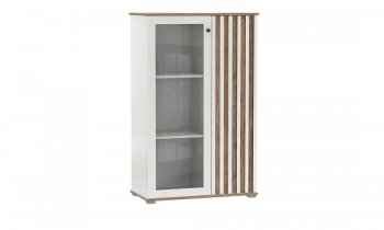 Стенка Либерти на ножках белый, модульная (Олмеко) в Урае - uraj.mebel-e96.ru
