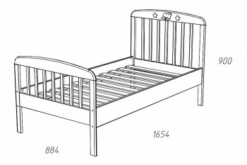 Кровать Лилу НМ 041.06 (Silva) в Урае - uraj.mebel-e96.ru