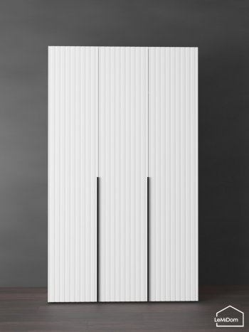 Шкаф Linnea MHR-3-1 2050х1200х510 (Белый-М 11.1.1) в Урае - uraj.mebel-e96.ru