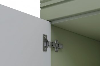 Комод 4 двери 2ящ. Лорето, зеленый самшит (БМ) в Урае - uraj.mebel-e96.ru