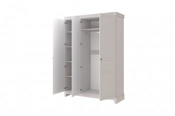 Шкаф 1500 мм распашной ШР-3 Лорето, льняной (БМ) в Урае - uraj.mebel-e96.ru