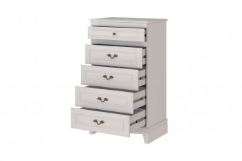 Комод 5 ящиков Лорето льняной (БМ) в Урае - uraj.mebel-e96.ru