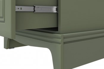 Тумба прикроватная Лорето зеленый самшит (БМ) в Урае - uraj.mebel-e96.ru