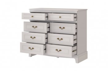 Комод 8 ящиков Лорето, льняной (БМ) в Урае - uraj.mebel-e96.ru