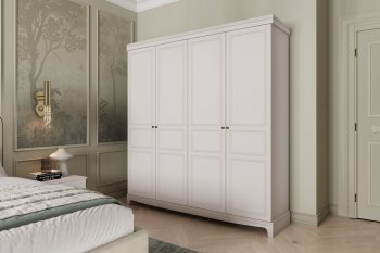 Спальный гарнитур Лорето, модульный, льняной (БМ) в Урае - uraj.mebel-e96.ru