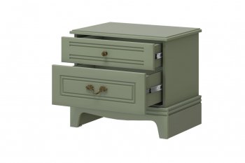 Тумба прикроватная Лорето зеленый самшит (БМ) в Урае - uraj.mebel-e96.ru