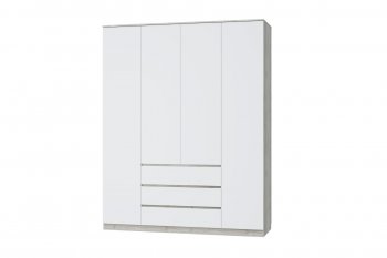 Шкаф 3160 мм для одежды Лори (МЛК) в Урае - uraj.mebel-e96.ru