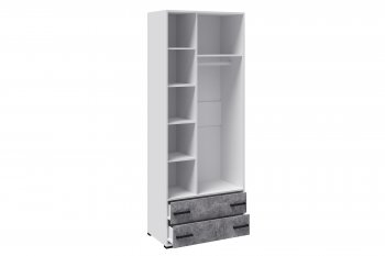 Шкаф двухдверный Лючия, 850 мм ателье (Микон) в Урае - uraj.mebel-e96.ru