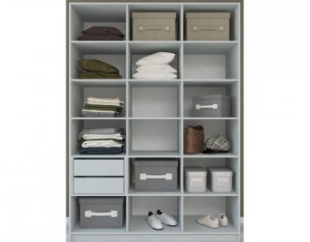 Шкаф распашной 1500 мм М6-3.5 Б+Б+Б 150 + ящики (М6) в Урае - uraj.mebel-e96.ru