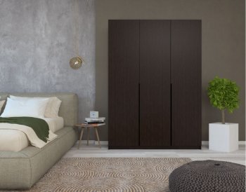 Шкаф распашной 1300 мм М6-3.2 Б+П 130 + антресоль  (М6) в Урае - uraj.mebel-e96.ru