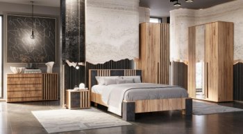 Спальный гарнитур Марракеш модульный (Лин) в Урае - uraj.mebel-e96.ru