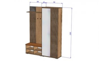 Прихожая Марракеш (Лин) в Урае - uraj.mebel-e96.ru
