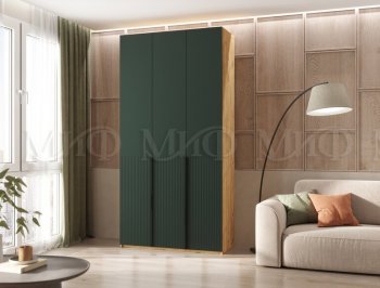 Шкаф 1200 мм Марвэл крафт/грин (Миф) в Урае - uraj.mebel-e96.ru