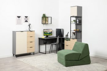 Набор детской мебели Марвэл модульный, сер. (Моби) в Урае - uraj.mebel-e96.ru