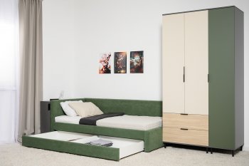Набор детской мебели Марвэл модульный, сер. (Моби) в Урае - uraj.mebel-e96.ru