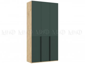 Шкаф 1200 мм Марвэл с доп. ящиками, крафт/грин (Миф) в Урае - uraj.mebel-e96.ru