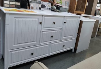 Спальный гарнитур Мэгги модульный (Белый) (БМ) в Урае - uraj.mebel-e96.ru