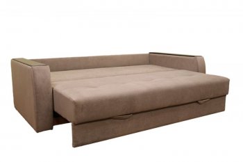 Диван Милан 3, НПБ, ткань Монако 02 (какао) (Хит Диван) в Урае - uraj.mebel-e96.ru