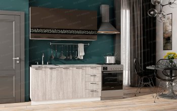 Кухонный гарнитур Милена 1600 мм (Эра) в Урае - uraj.mebel-e96.ru