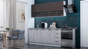 Кухонный гарнитур Милена 2000 мм (Эра) в Урае - uraj.mebel-e96.ru