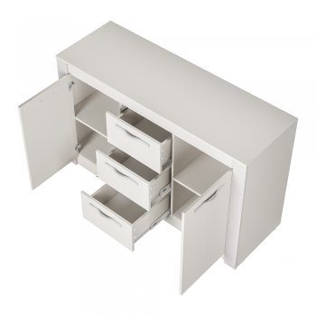 Комод Монако КМ-14 кашемир (БТС) в Урае - uraj.mebel-e96.ru