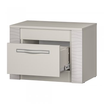 Прикроватная тумба Монако ТБ-26 кашемир (БТС) в Урае - uraj.mebel-e96.ru