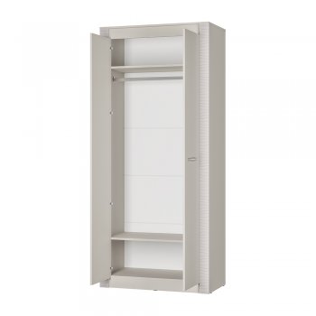 Шкаф для белья 960 мм Монако ШК-37 кашемир (БТС) в Урае - uraj.mebel-e96.ru