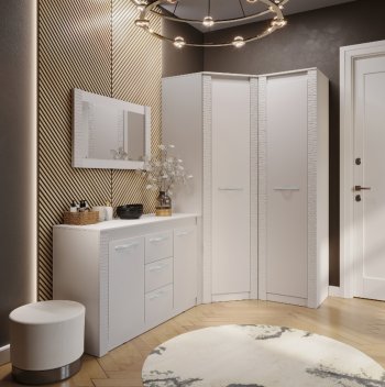 Набор мебели для прихожей Монако Кашемир (модульный) (БТС) в Урае - uraj.mebel-e96.ru