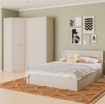 Спальный гарнитур Монако Кашемир (модульный) (БТС) в Урае - uraj.mebel-e96.ru