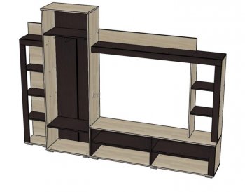 Стенка Монако (Лин) в Урае - uraj.mebel-e96.ru