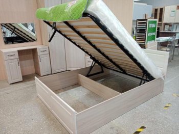 Кровать с подъемным механизмом Монако (Эко) в Урае - uraj.mebel-e96.ru