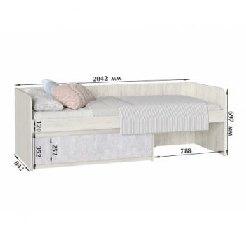 Набор детской мебели Морти модульный (ВНК) в Урае - uraj.mebel-e96.ru