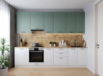 Кухонный гарнитур высокий Муссон 3000 мм (Санвут) в Урае - uraj.mebel-e96.ru