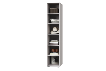 Шкаф для платья и белья 1дв. Наоми (МЛК) в Урае - uraj.mebel-e96.ru