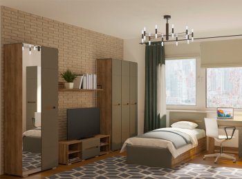 Набор детской мебели Наоми (модульная) (БТС) в Урае - uraj.mebel-e96.ru
