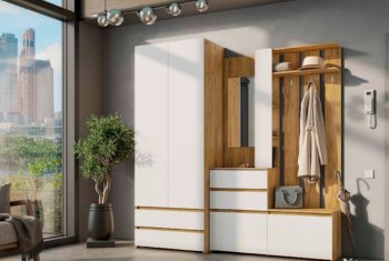 Прихожая Некст-1 модульная (СВ) в Урае - uraj.mebel-e96.ru