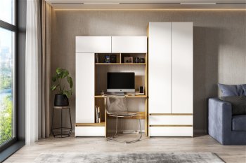 Стол компьютерный Некст-1 + Шкаф (СВ) в Урае - uraj.mebel-e96.ru