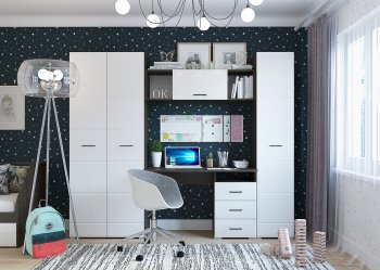 Набор детской мебели Ненси модульный (Гор) в Урае - uraj.mebel-e96.ru