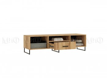 Тумба ТВ Нэнси Лофт крафт 1600 мм (Миф) в Урае - uraj.mebel-e96.ru