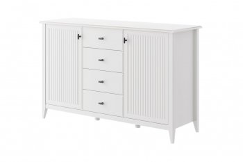 Спальный гарнитур Никеа модульный белый (БМ) в Урае - uraj.mebel-e96.ru