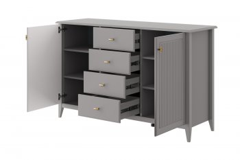 Спальный гарнитур Никеа модульный антрацит (БМ) в Урае - uraj.mebel-e96.ru
