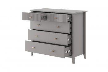 Спальный гарнитур Никеа модульный антрацит (БМ) в Урае - uraj.mebel-e96.ru