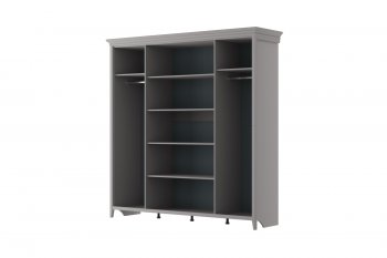 Спальный гарнитур Никеа модульный антрацит (БМ) в Урае - uraj.mebel-e96.ru