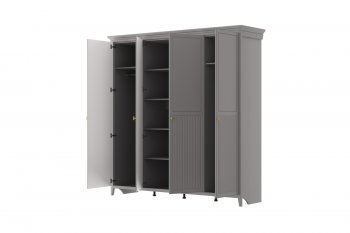 Спальный гарнитур Никеа модульный антрацит (БМ) в Урае - uraj.mebel-e96.ru