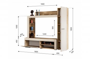 Стенка Николь (ИЦ) в Урае - uraj.mebel-e96.ru