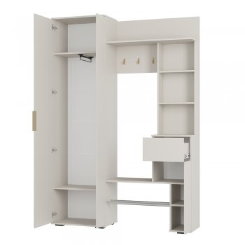 Прихожая Ницца ПР-04 Кашемир (БТС) в Урае - uraj.mebel-e96.ru