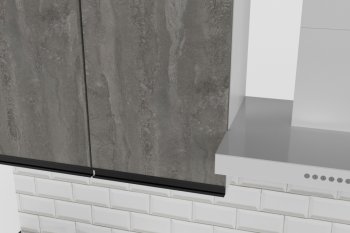 Кухонный гарнитур Ноктюрн лайт 1200 мм (Герда) в Урае - uraj.mebel-e96.ru