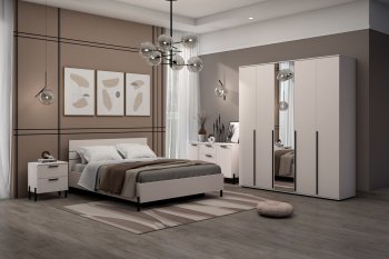 Спальный гарнитур Норден кашемир, модульный (Зарон) в Урае - uraj.mebel-e96.ru